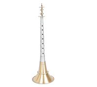Suona Ebony Pole Mahogany Pole Aluminum Pole Folk Suona Musical Instrument Suona (Color : Aluminum pole)