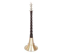 Suona Ebony Pole Mahogany Pole Aluminum Pole Folk Suona Musical Instrument Suona (Color : Ebony)