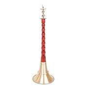 Suona Ebony Pole Mahogany Pole Aluminum Pole Folk Suona Musical Instrument Suona (Color : Rosewood)