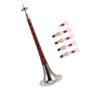 suona Ebony Premium Suona Chinese Professional Beginners Use Rosewood Instrument National (Color : A Key)