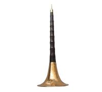 Suona Instrument Ebony Pole Hand-carved Bowl Suona Chinese Folk Traditional Suona Woodwind Instrument (Color : B)