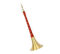 Suona Instrument Folk Suona Horn Chinese Traditional Mahogany Rod Suona Horn Musical Instrument (Color : 31cm)