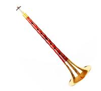 Suona Instrument High-end Old Mahogany Suona Adult Beginner Chinese Traditional Ethnic Suona Horn With Accessories (Color : E flat)