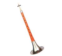 Suona Instrument Mahogany Pole D Key Suona Chinese Adult Playing National Suona Musical Instrument (Color : Silver)