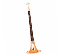Suona Instrument Old Mahogany Pole Suona Traditional Playing Type Beginner Suona Instrument With Accessories (Color : E flat)