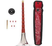 Suona Instrument Wooden Wind Traditional Chinese Professional Mahogany Suona Suona Wind Instrument (Color : F key)