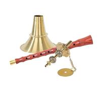 suona Mahogany Average Hole Indeterminate Suona Folk Suona Brass Horn (Color : B_31 cm)
