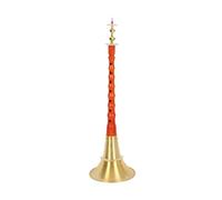 Suona Mahogany Ebony Aluminum Rod Irregular Tune Suona Musical Instrument (Color : Mahogany)