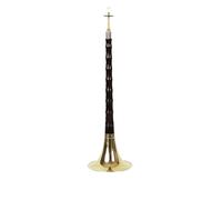 Suona Musical Instrument For Beginners Advanced Trumpet Professional Playing Ethnic Trumpet (Color : E flat yellow bowl)