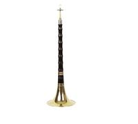 Suona Musical Instrument For Beginners Advanced Trumpet Professional Playing Ethnic Trumpet (Color : E tone yellow bowl)
