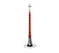 Suona Musical Instrument In D Key For Beginners Professional Large And Small Trumpet Mahogany (Color : White bowl)