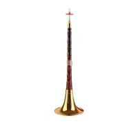 Suona Old Mahogany D Key B Flat A Key A Small F Key Large G Key E Key Musical Instrument (Color : A gold bowl)