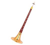 suona Professional Playing Grade Mahogany Suona Musical Instrument Set Beginners Suona Horn (Color : B flat)