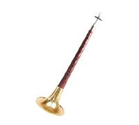 suona Red Sandalwood Suona Musical Instrument Adult Professional Stage Performance Suona (Color : E-flat key)