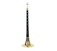 Suona Refined Professional Performance Grade Ebony D Key Adult Beginner Musical Instrument Set Trumpet (Color : Yellow bowl)