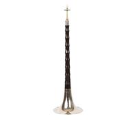 Suona Refined Professional Performance Grade Ebony D Key Adult Beginner Musical Instrument Set Trumpet suona instrument (Color : White bowl)