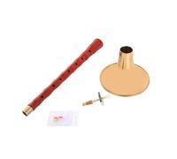 Suona Rosewood Suona Musical Instrument In D Key B Flat (Color : D tone gold bowl)