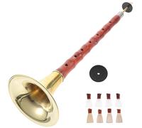 suona Suona Horn Practical Music Instrument National Rosewood Ethnic Wind Chinese Professional Suona (Color : C Key)