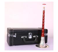 suona Suona In D Key Suona Lobular Red Sandalwood Suona Musical Instrument (Color : Silver plated)