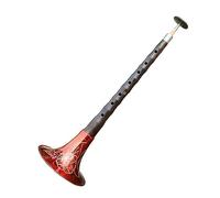 suona Suona Musical Instrument Set Professional Grade Ebony Beginners Thickened Carved Bowl (Color : B flat)