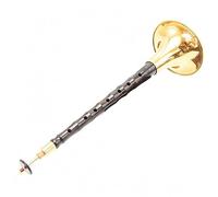 suona Wind Music Ebony Suona Musical Instrument Professional Performance Suona (Color : E flat)