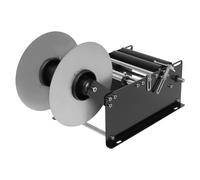 SUONTY Manual Labeling Machine,Manual MT30 Round Bottle Labelling Machine,Plastic Glass Bottle Label Applicator,Self-Adhesive Labeling Semi-Automatic Glass Plastic Labeler,Black