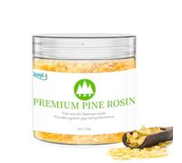 Suooydoy 8oz Pine Rosin Natural Pine Resin for Beeswax Wraps Food Grade Good Grip and Performance Ideal for Musicians Athletes Dancers and DIY Projects