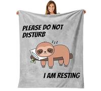 SUOPDH Gifts for Men for Christmas, Birthday Gifts for Men, Unique Gifts for Man Funny and Unusual, Gifts for Man Birthday Present, Gifts for Dad/Grandad/Husband/Brother, Sloth Blanket