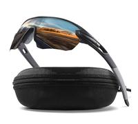 suoso Cycling Glasses-Polarised-Sports Sunglasses-Running Sunglasses-Mens-Womens-Mtb Goggles-Wrap Around glasses-Bike Glasses-For Motorbike Bicycle Skiing Racing,1