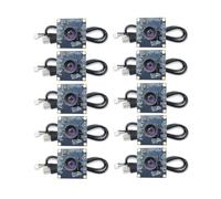 Suoumwa 10Pcs 100 Degree Camera Module 1MP OV9732 1280x720 USB Free Driver Manual Focus with3 Meter Cable forWinXP/7/8/10