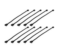 Suoumwa 10PCS 4-Pin PWM Extended Power Cable for Computer Fan Connectors, 26cm CPU Cooling System Case Fan Extension