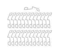Suoumwa 25 Pcs Fence Panel Clips, Fence Panel Wedges to Stop Fence Panels Rattling, Fence Wedges to Stop Banging