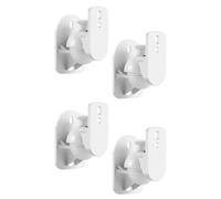Suoumwa 4 Pcs Adjustable Speaker Wall Brackets Adjustable Swivel and Tilt Angle Rotation Surround Sound Stand