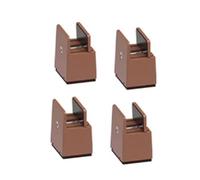 Suoumwa 4PCS Adjustable Chair Feet Riser Screw Clamp 5cm Heavy Duty Sofa Tables Bed Furniture Risers with Screw Clamp