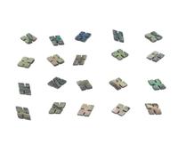 Suoumwa Acoustic Electric Guitars Fretboard Inlay Dot 20pcs Diamond 5x 9mm Abalone Fingerboard Inlay Guitar Accessories