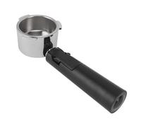 Suoumwa Aluminum Alloy Coffee Portafilter,51mm Extraction Coffee Bottomless Portafilter for Various Coffee Machines