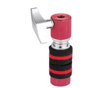 Suoumwa Anti Rust Metal Jazz Drum Hi-Hat Cymbal Clutch Stand Post for Hi-Hat for Percussion Accessories Red