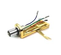 Suoumwa AT3600L Vinyl Universal Accessories Record Player Pickup Phonograph LP Needle-Bracket Copper Wire Gold