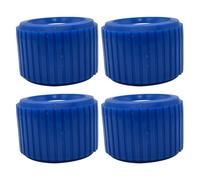 Suoumwa Boat Trailer Ribbed Wobble Rollers, Trailer Roller Boat Ramp Rollers Boat Lift Wheels Kit for Boat Yacht Trailer,4pcs