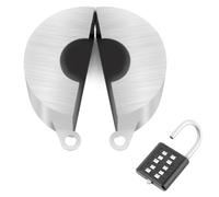 Suoumwa Combination Lock Outdoor Metal Gate Valve Cover-Child Proof, Prevents Water Theft, for Garden Faucet, Door Knob