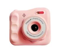 Suoumwa Compact 128G HD Video Digital Camera for Children, Mini Size, Pink