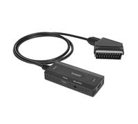 Suoumwa -Compatible to SCART Converter, HD Digital Video -Compatible to Analog Video and L/R Audio Adapter Support DVI