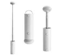 Suoumwa Emergency Work Light 5000mAh Rechargeable Multifunctional Telescopic Camping Lantern Portable Outdoor Light White
