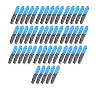 Suoumwa Fiber Optic SC/UPC Fast Connectors 50Pcs Pre-Buried Quick Connector Assembly Adapters for Field Installation