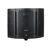 Suoumwa GAZ-300P Portable Vocal Booth Ambient Reflection Filter Sound-Absorbing Foam Mic Isolation Shield Mic Soundproof Screen