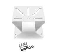 Suoumwa Metal Floodlight Camera Wall Mount Bracket Support Ring Corner Mount for LED Light Systems