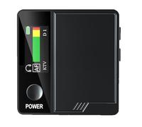 Suoumwa Mini Handheld Voice Changer Clip-on Microphone Built-in Mic 11 Sound Effects Live Broadcast