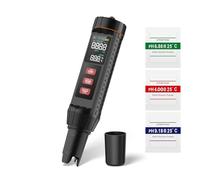 Suoumwa Pool Salt Tester,PH Meter 7-in-Tds Salinity Tester EC Orp S.G.Temp and Ph Tester Digital (0.01 Precision) for Aquarium