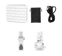Suoumwa Portable Selfie Light 60 LED for Video Fill Light 3 Adjustable Light Modes for Video Recording Photos Makeup Meetings B
