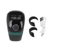 Suoumwa Smart LCD Electronic Digital Tally Counter Ring, Mini Point Marker with Type-C Charging, Finger Counter Holder for Sports